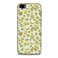 Frutix Longan 01 Apple Iphone 5S Kılıf Desenli Silikon