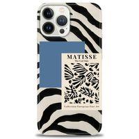 iPhone 14 Pro Max Kılıf HD Baskılı Kılıf - Matisse + Tam Ekran Koruyucu