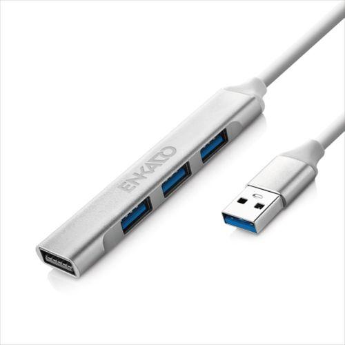 ENKADO EKD-UH60, USB3.0 to 3xUSB 2.0, 1xUSB 3.0, Metal, USB HUB