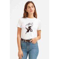 Anime Tokyo Ghoul Anteiku Baskılı Beyaz Kadın Tshirt