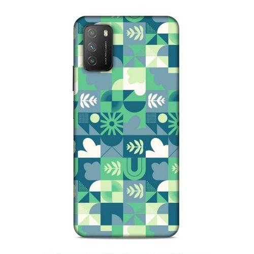 Xiaomi Poco M3 Uyumlu Kılıf Insomnia (39) Liquid Crystal Kılıf Yaprak