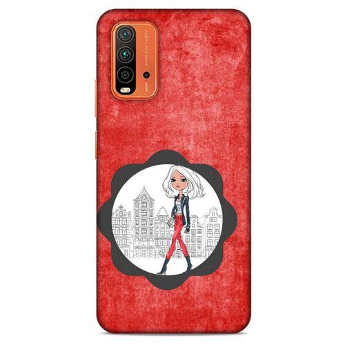 Lopard Xiaomi Redmi 9T Uyumlu Kılıf Sokak Modası (96) Core Armor Kılıf