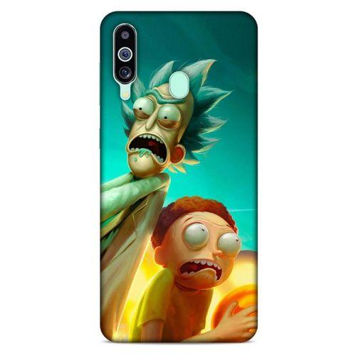 Samsung Galaxy M40 Uyumlu Kılıf Rick And Morty (24) Darbe Emici Kılıf Frank Palicky