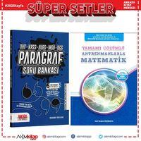 Antrenmanlarla Matematik Tamamı Çözümlü Konu Anlatımlı Soru Bankası ve AKM Paragraf Seti 2 Kitap