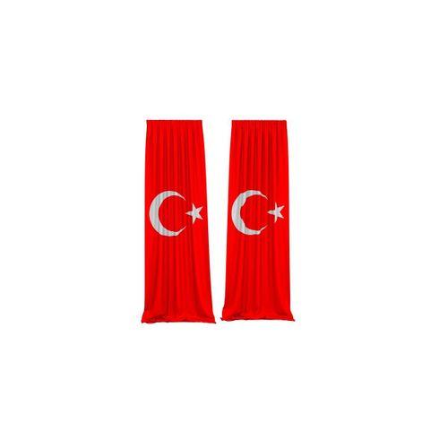 ATATÜRK VE TÜRK BAYRAĞI BASKILI ZEBRA PERDE