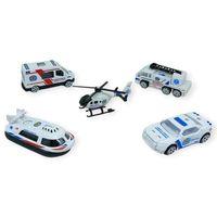 İş Araçları Serisi - Ambulans Araç Seti 5 Parça 7 cm - TH733