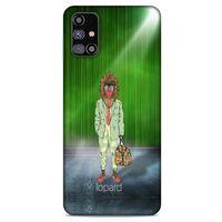 Samsung Galaxy M31s Kılıf FunnyMaX (29) Arka Koruma Kılıfı Yeşil