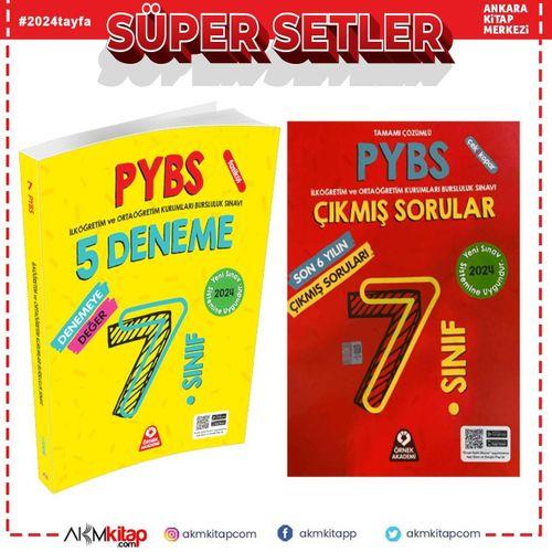 Örnek Akademi 7.Sınıf PYBS Deneme ve Çıkmış Sorular Seti 2 Kitap