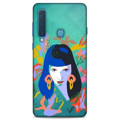 Lopard Samsung Galaxy A9 2018 Uyumlu Kılıf Sürreal Yüzler ♀ (12) Koruyucu Silikon Desenli