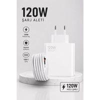 Turbo Hızlı Şarj Destekli 120w Usb-c Şarj Seti