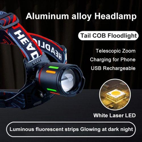 Bedotech Bd-62 10w Tg Led Alüminyum Alaşımlı Zoomlu Type-c  Kafa Feneri