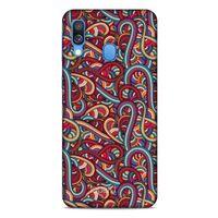 Samsung Galaxy A40 Kılıf Pastel Renkler (35) Fit Design Kılıf Karışık Renkli