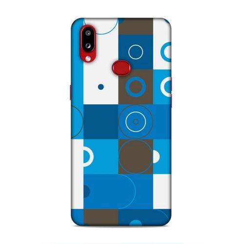 Samsung Galaxy A10s Uyumlu Kılıf Insomnia (27) Tasarımlı Kılıf Mavi Beyaz