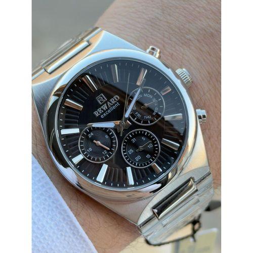 Reward İç Kadran Fonksiyonları Aktif Çelik Kordon 5 Atm 2 Yıl Garantili Erkek Kol Saati FT.GL.M06.2