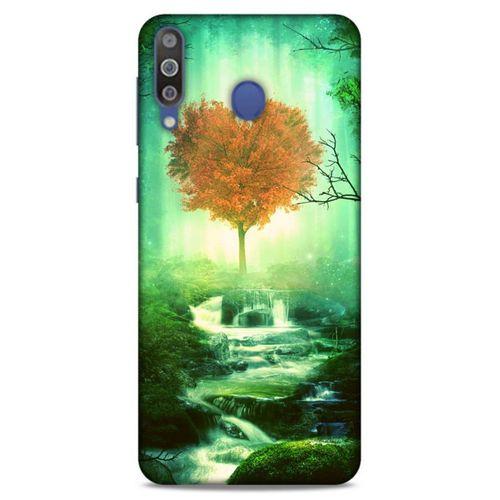 Lopard Samsung Galaxy M30 Uyumlu Kılıf Manipülasyon ☻ (45) Liquid Air Kılıf Baskılı