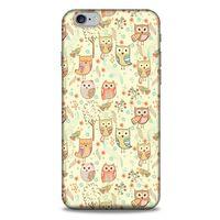 Baykuşlar (34) Desenli Silikon Kapak Telefon Kabı Apple Iphone 6 Plus Kılıf