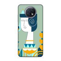 Xiaomi Redmi Note 9T Uyumlu Kılıf Face'X 37 Silicone Cover Kadehli