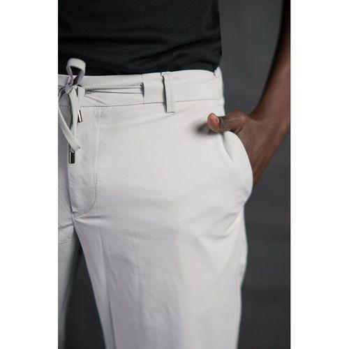Beli Lastikli Ve İplikli Likralı Yazlık İnce Paraşüt Kumaş Jogger Pantolon