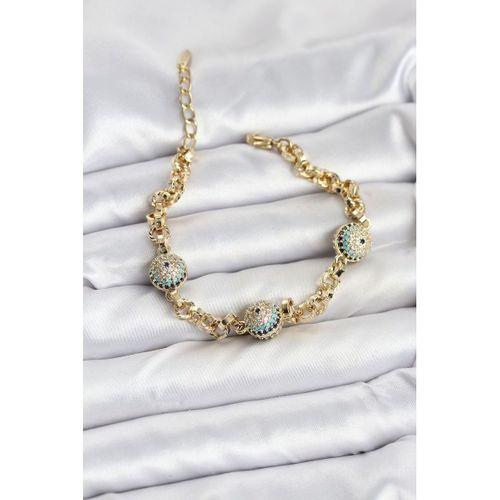 Xuping VIP Nazarlı Gold Renk Bileklik - TJ-BB8079