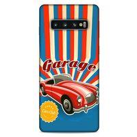 Retro (11) Desen Tam Koruma Renkli Samsung Galaxy S10 Kılıf