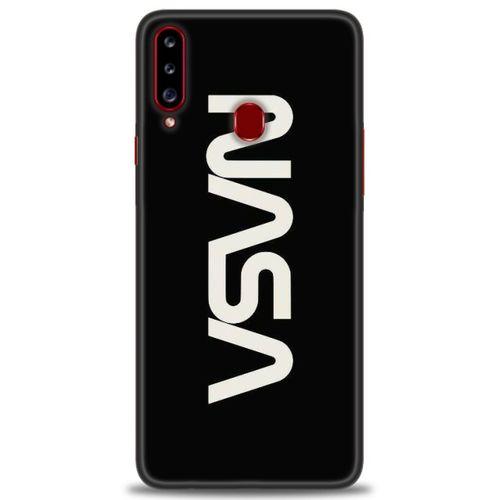 Samsung Galaxy A20S Kılıf HD Baskılı Kılıf - Nasa + Tam Ekran Koruyucu