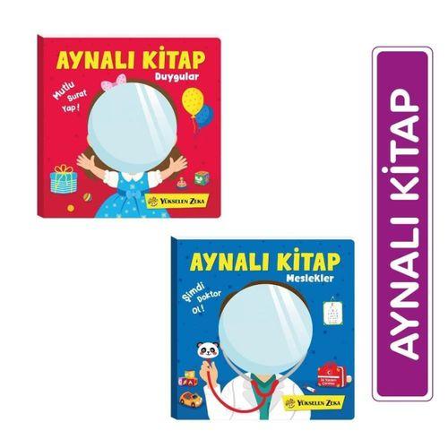 Aynalı Kitap 2'li Set (Duygular - Meslekler) Yükselen Zeka