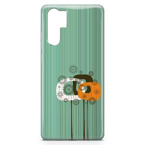 Huawei P30 Pro Kılıf Soyut Bahar Arka Kapak Koruma Desenli Full Koruyucu