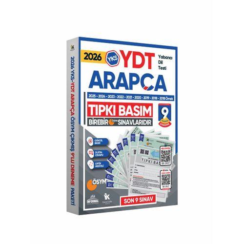 2026 YKS YDT ARAPÇA ÖSYM Çıkmış Soru Tıpkı Basım Deneme Paketi 9lu Türkiye Geneli