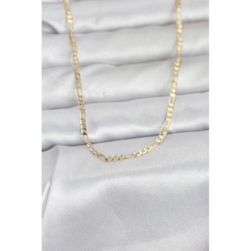 CM 14K Gold Renk İnce Kuşgözü Zincir Model 60 cm Kadın Kolye