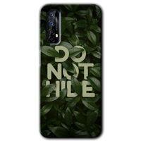 Realme 7 Kılıf HD Desen Baskılı Arka Kapak - Do Not Hide