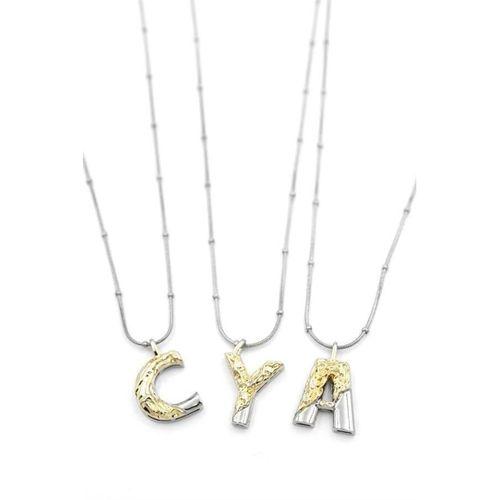 24'lü Harf Kolye - Gümüş