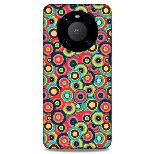 Lopard Huawei Mate 40 Pro Uyumlu Kılıf Nazarium (39) Liquid Crystal Kılıf