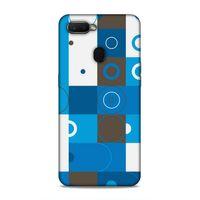 Oppo Ax7 Uyumlu Kılıf Insomnia (27) Tasarımlı Kılıf Mavi Beyaz