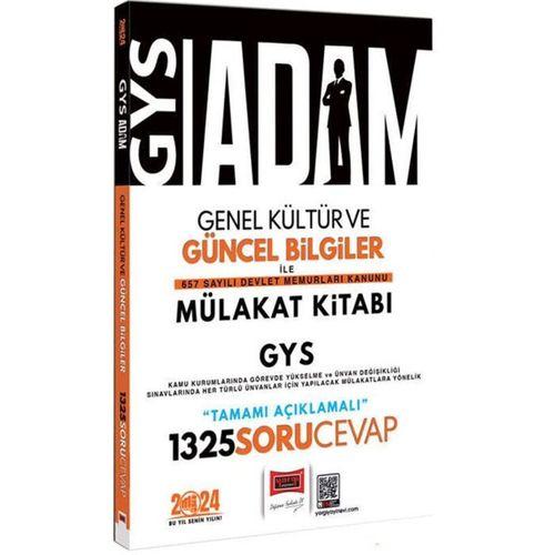 2024 GYS Adam Genel Kültür ve Güncel Bilgiler 657 Sayılı Devlet Memurları Kanunu Mülakat Kitabı Yargı Yayınları