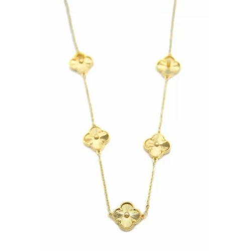 Vc Yonca Kolye - Altın