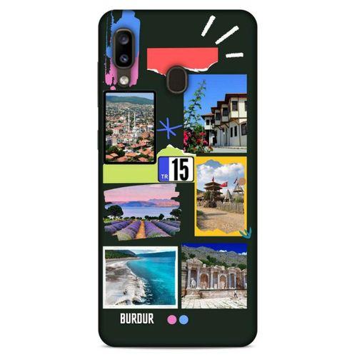 Lopard Samsung Galaxy A20 Uyumlu Kılıf Şehirli ※ (15) Burdur Antişok Kılıf