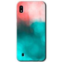 MRCİLETİSİM Samsung Galaxy A10 Kılıf Baskılı Kapak - Flu Işık +Tam Ekran Koruyucu