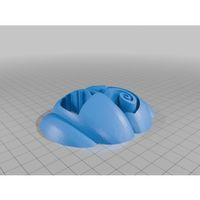 Spiral Tepede Jack Sally Jack O Lantern Yüzü Snap-On 3D Baskı (Bu ürün Sadece Plastik parçadır - Almadan Önce Soru Sorabilirsiniz)