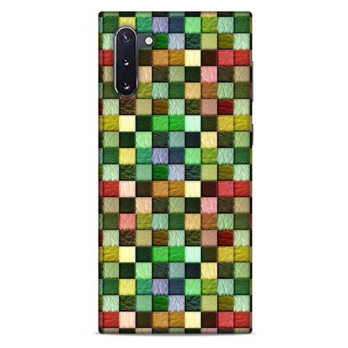 Samsung Galaxy Note 10 Kılıf Patchwork (50) Shockproof Kılıf Karışık Renkli