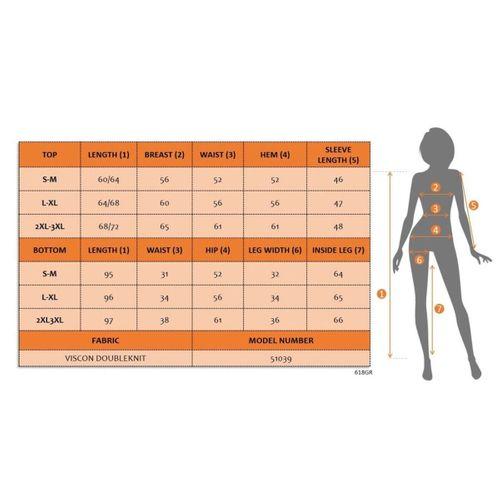 Kadın Uzun Kollu Bisiklet Yaka Viskon Iki Iplik Bluz Ve Pantolon Ikili Takım