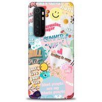 Xiaomi Mi Note 10 Lite Kılıf HD Baskılı Kılıf - Honey + Tam Ekran Koruyucu