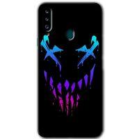 Galaxy A20s Kılıf HD Desen Baskılı Arka Kapak - Çığlık