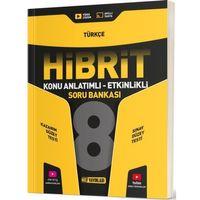 8. Sınıf Türkçe HİBRİT Konu Anlatımlı Etkinlikli Soru Bankası Hız Yayınları