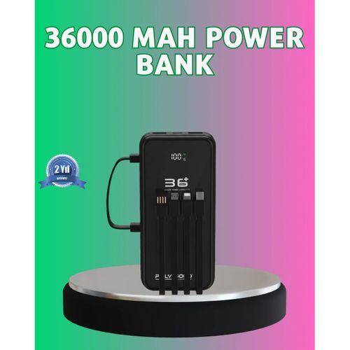 Yüksek Kapasite Taşınabilir Şarj Aleti Çoklu Kablo Çıkışlı