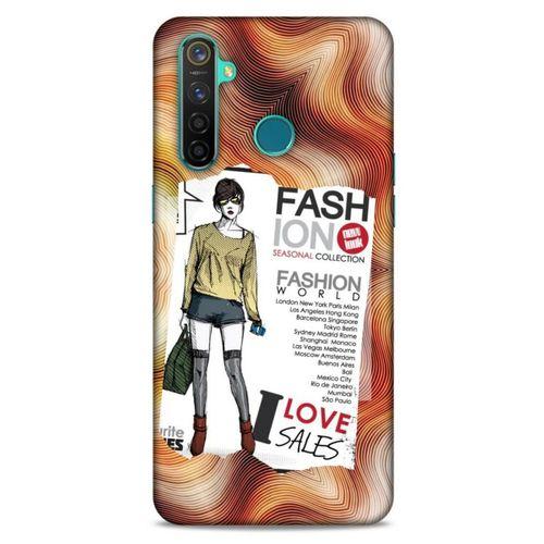 Sokak Modası 22 Oppo Realme 5 Pro Kılıf Desenli Silikon