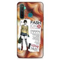 Sokak Modası 22 Oppo Realme 5 Pro Kılıf Desenli Silikon