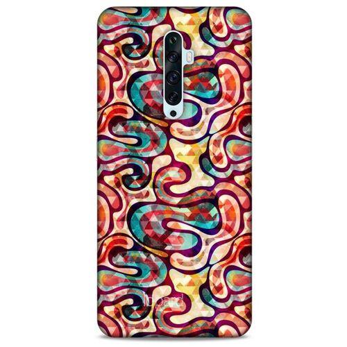 Oppo Reno 2z Kılıf Pastel Renkler (34) Slim Armor Kılıf Karışık Renkli