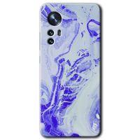 Potkal Hediye Fabrikası Xiaomi Mi 12 Pro Kılıf HD Desen Baskılı Arka Kapak - Cranny Liquid Wall