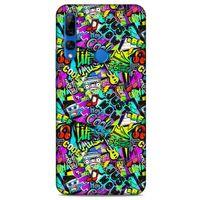 Graffitix (9) Desenli Silikon Kapak Huawei Y9 Prime 2019 Kılıf