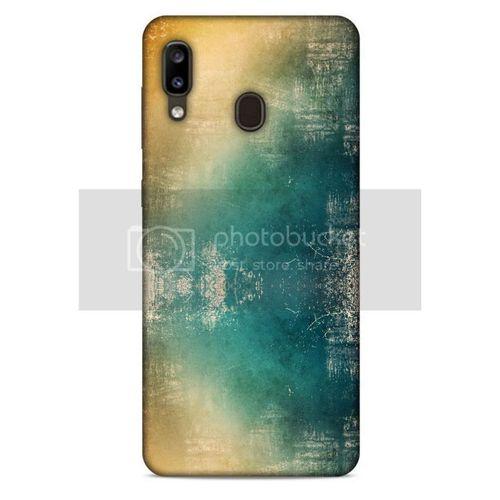 Paslı Renkler Yeşil Sarı Samsung Galaxy Note 9 Kılıf